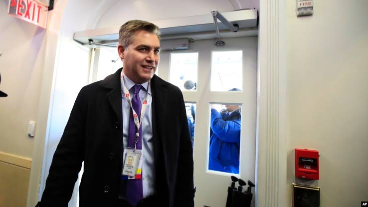 White House press credentials restored after court order. Source: VOA / White House Restores CNN Reporter's Press Pass