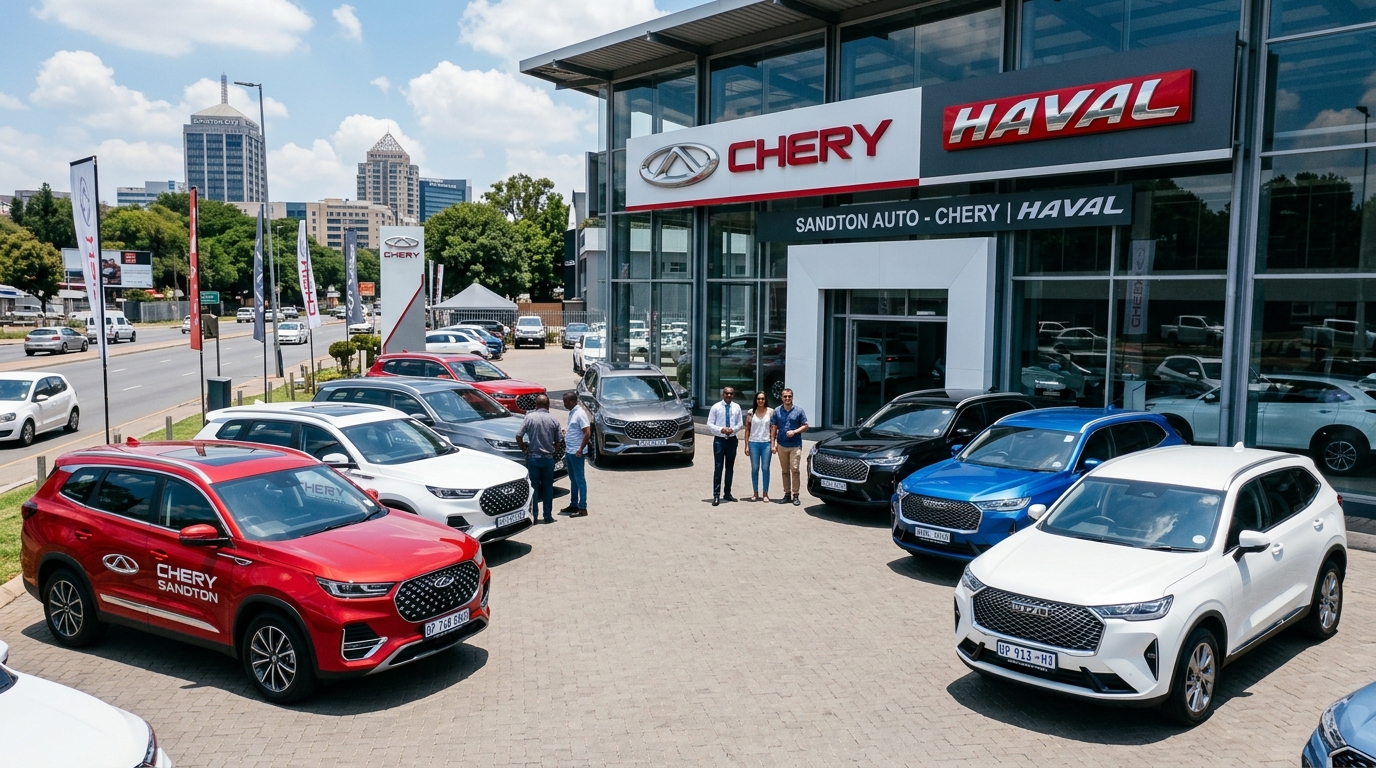 Chinese automakers capture double-digit market share as Chery and GWM reshape South African car sales