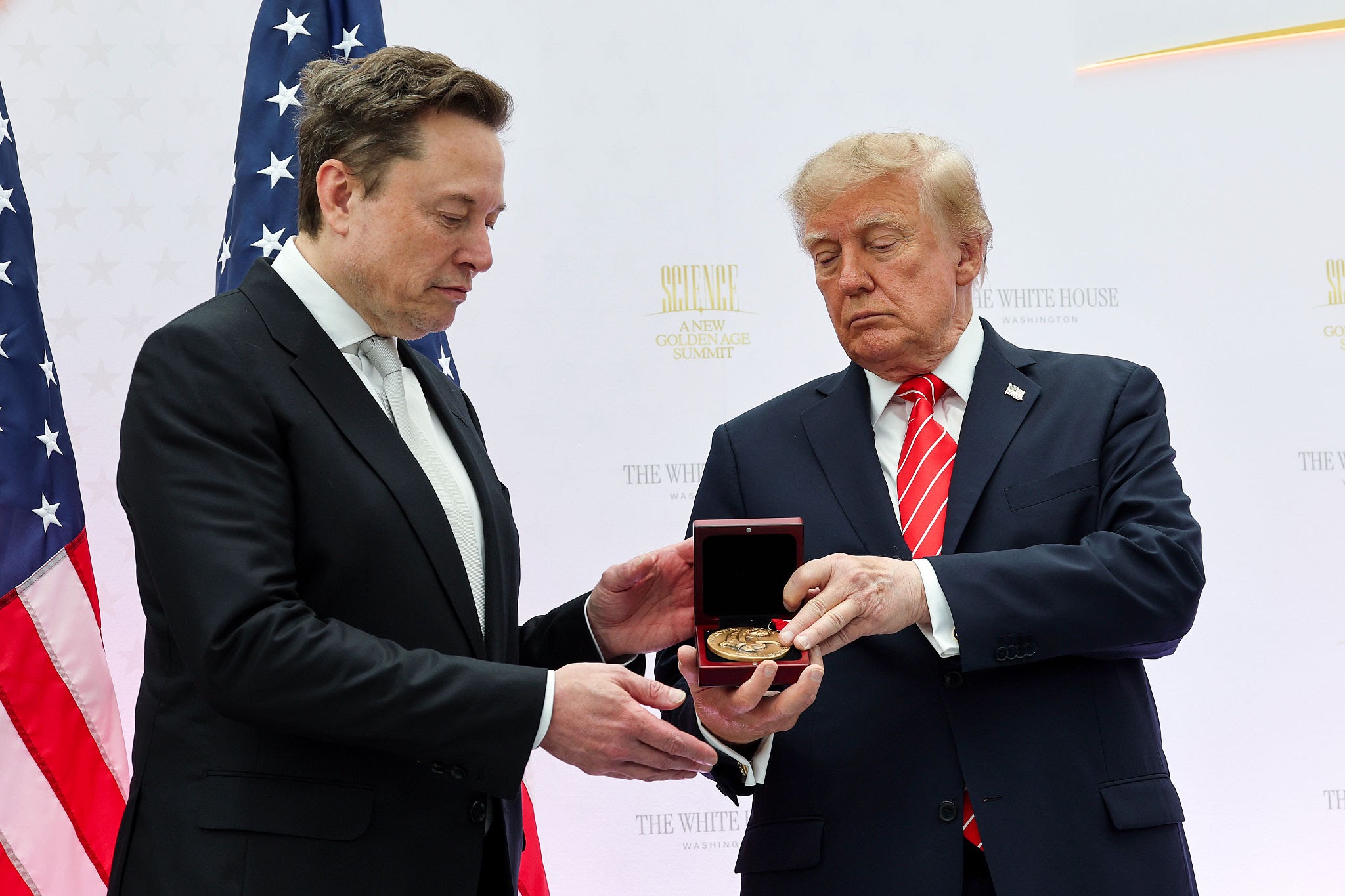 State Authority Meets Private Tech Monopoly — Trump Honors Elon Musk as 