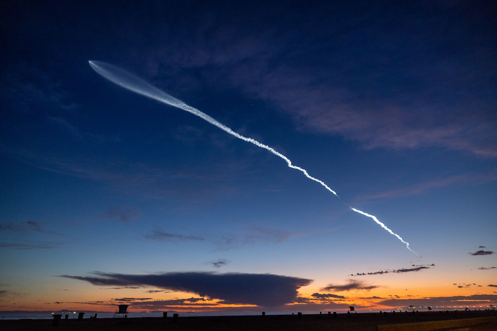 SpaceX & Aerospace Achievements. Source: Allen J. Schaben / Los Angeles Times via Getty Images