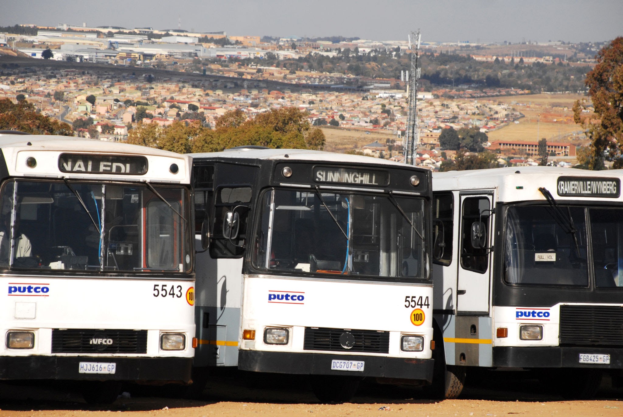 PUTCO Bus Fleet Operations. Source: Nigel Jared / Getty Images