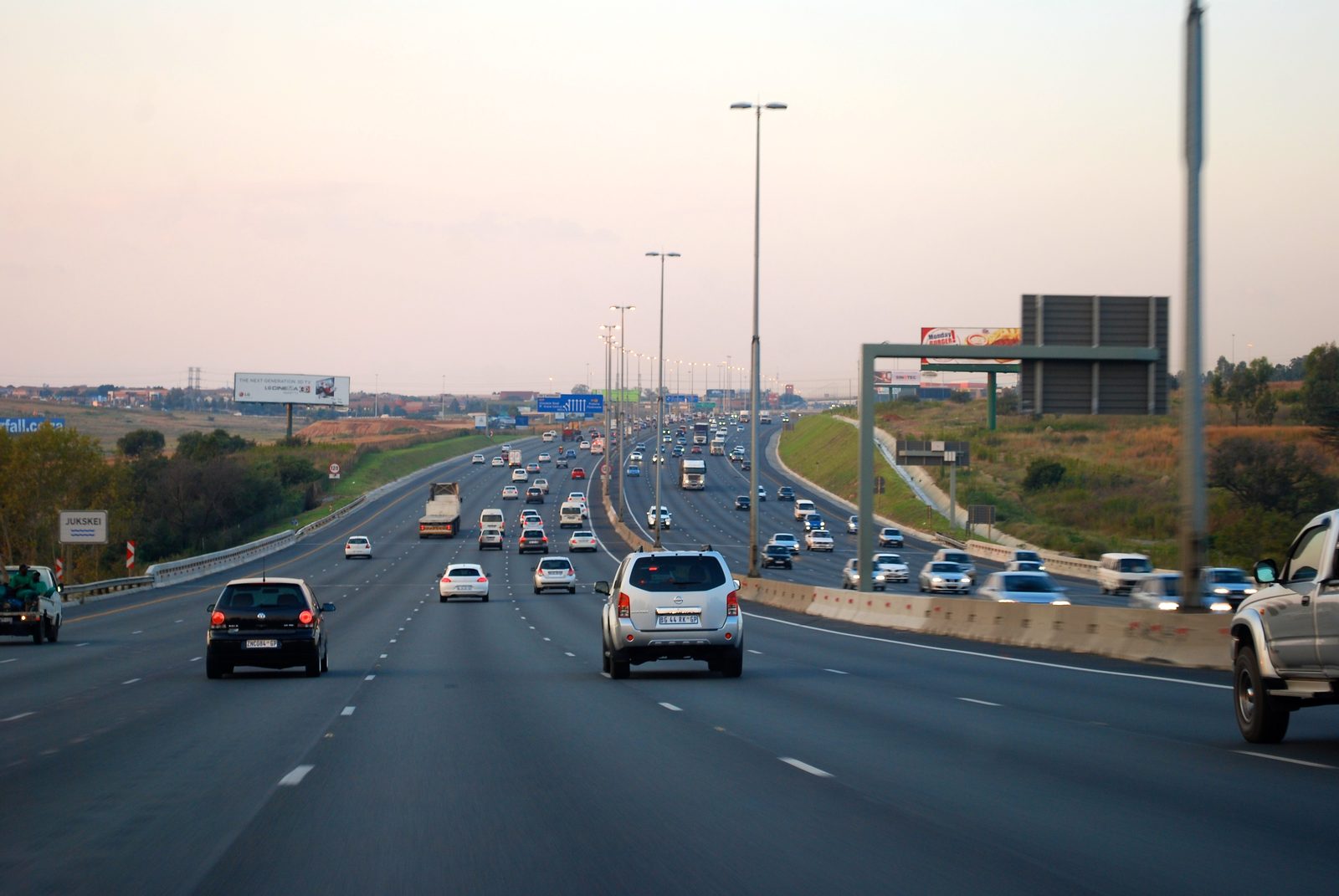 The South African National Roads Agency manages the national freeway and highway network, including major maintenance contracts now subject to ministerial audit. Photo: Kevin Gessner / Wikimedia Commons