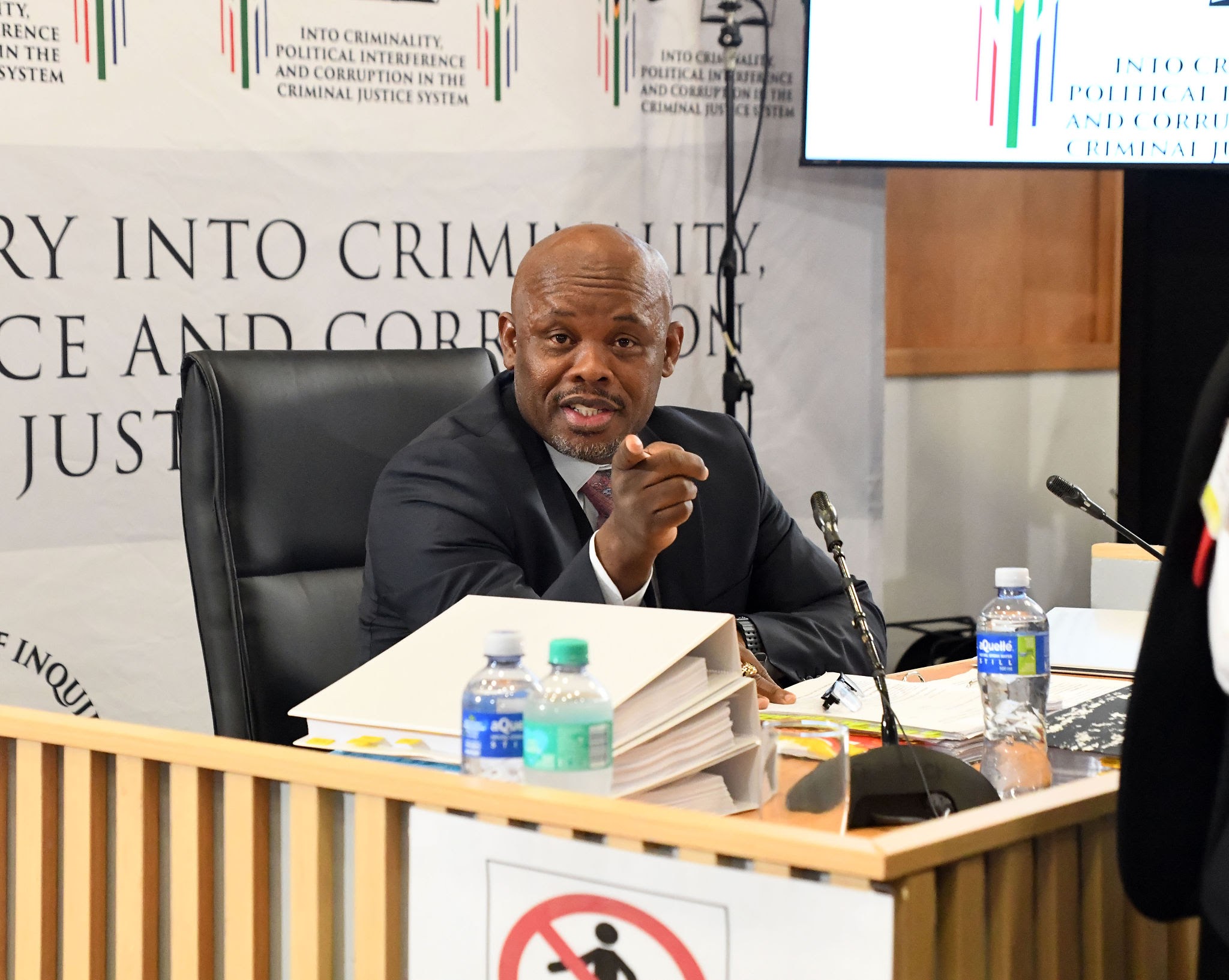 Shadrack Sibiya in legal proceedings. Source: Gallo Images / Gallo Images via Getty Images