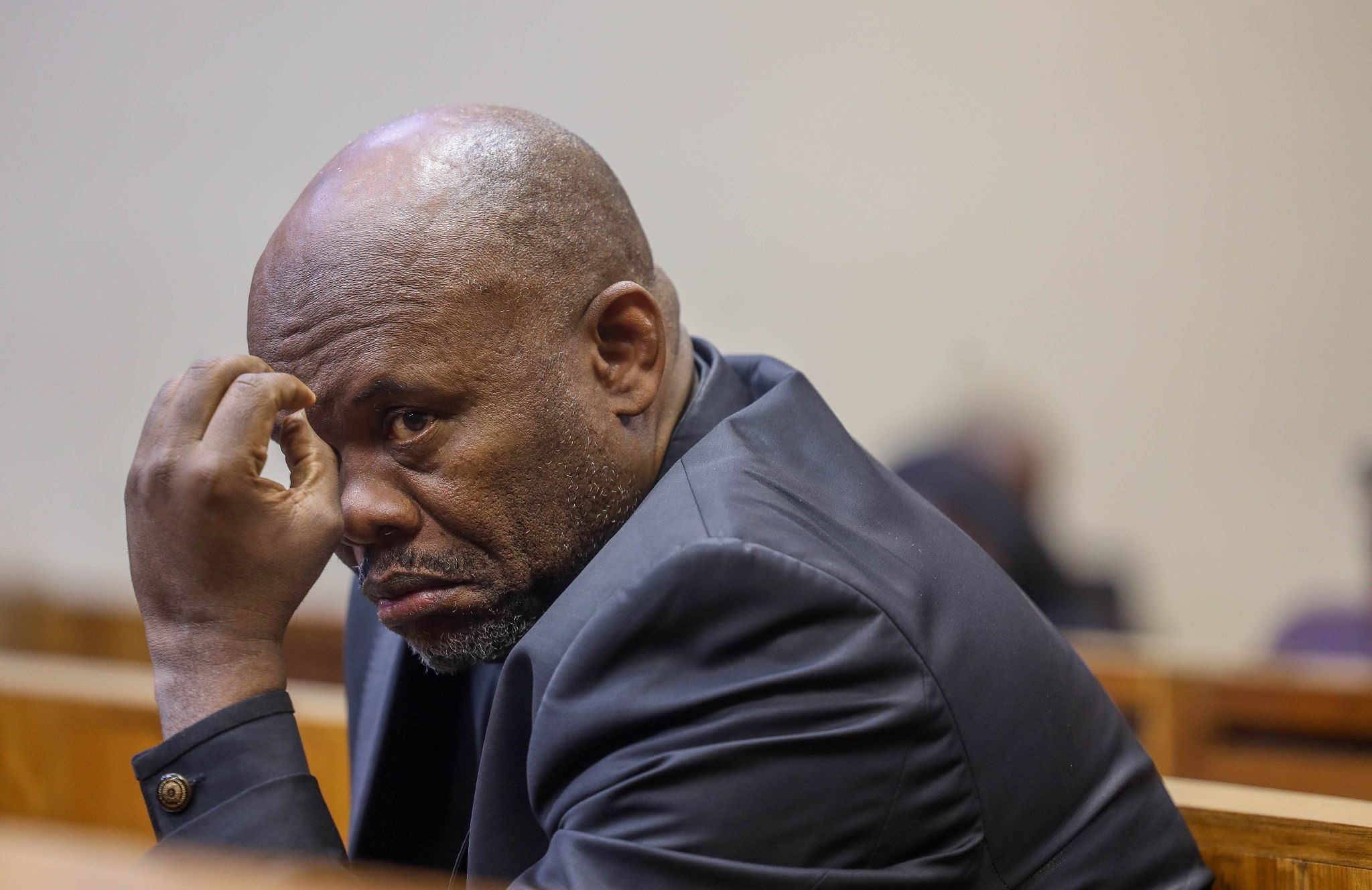 Sibiya during legal proceedings. Source: Gallo Images / Gallo Images via Getty Images
