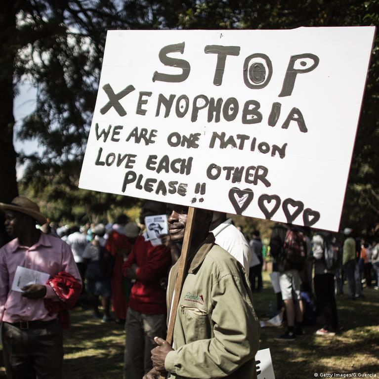 anti-xenophobic protest - image source: dw.com